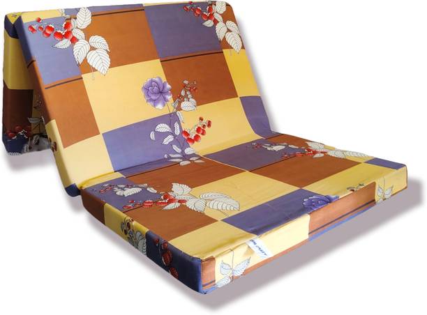 Atootfusion 3D_Fine_Mario_check_3Fold_3Inch 3 inch Single EPE Foam Mattress
