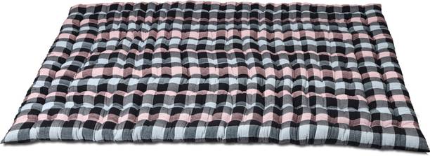 IMSmartMart Foldable Soft Cotton Filled Mattress Patla Gadda 4 x 6 Ft 5 inch Single Cotton Mattress