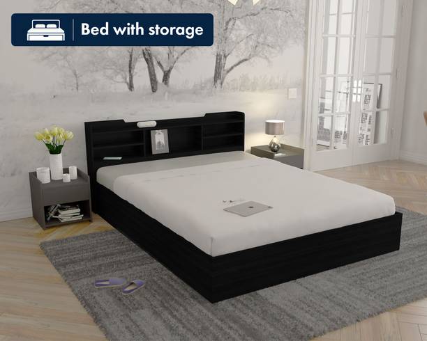 Trevi Bolton 2.0 Engineered Wood Queen Box Bed, 198.1 cm x 158.8 cm (6.5 ft x 5.21 ft)