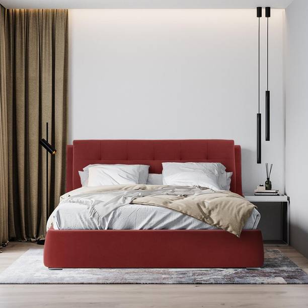 Wakefit Engineered Wood King Box Bed, 240 cm x 201 cm (7.87 ft x 6.59 ft)