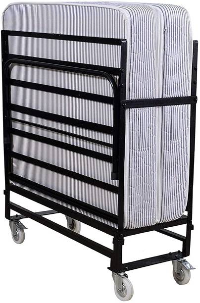 BUYMORE Metal Single Bed