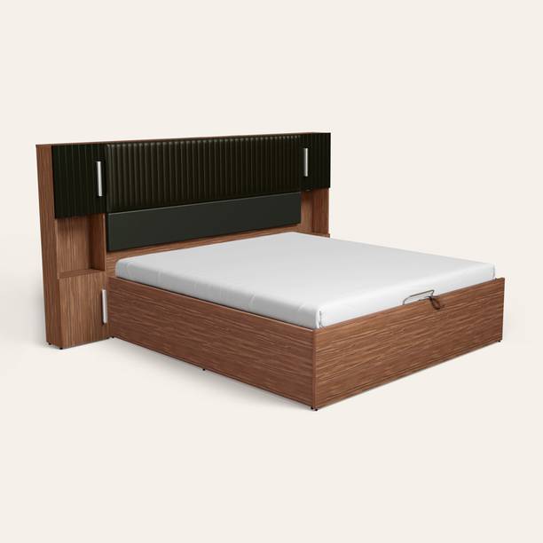 Godrej Interio Upmods Marcel Engineered Wood King Hydraulic Bed