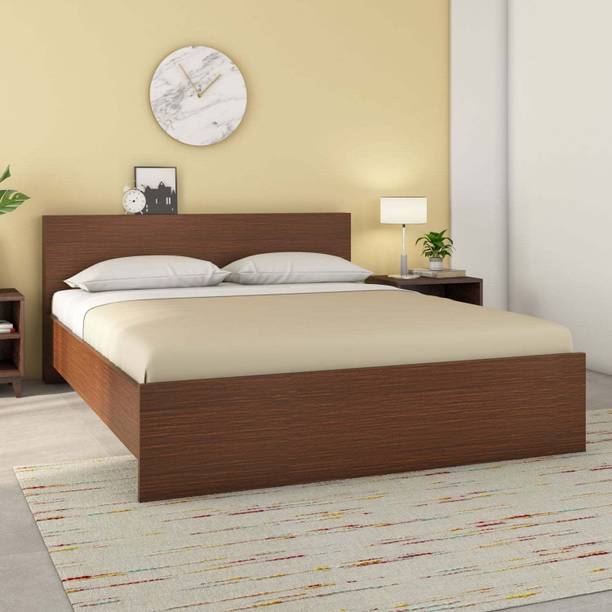 Nilkamal Arthur Plus Engineered Wood King Bed, 211.5 cm x 188 cm (6.94 ft x 6.17 ft)