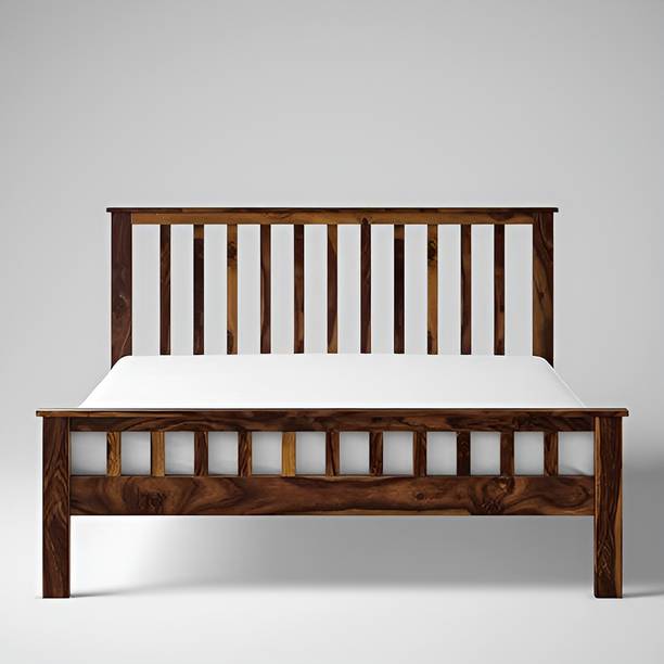 SIDDH Solid Wood Queen Drawer Bed