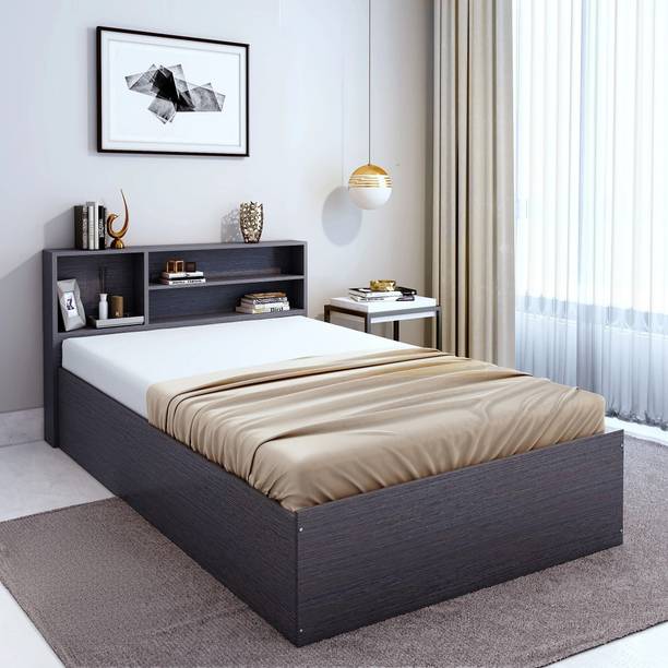 Flipkart Perfect Homes OPUS Engineered Wood Single Bed, 216.7 cm x 102 cm (7.11 ft x 3.35 ft)