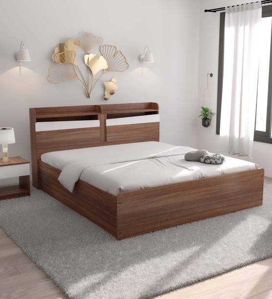 NEUDOT CALTON QUEEN Engineered Wood Queen Hydraulic, Box Bed