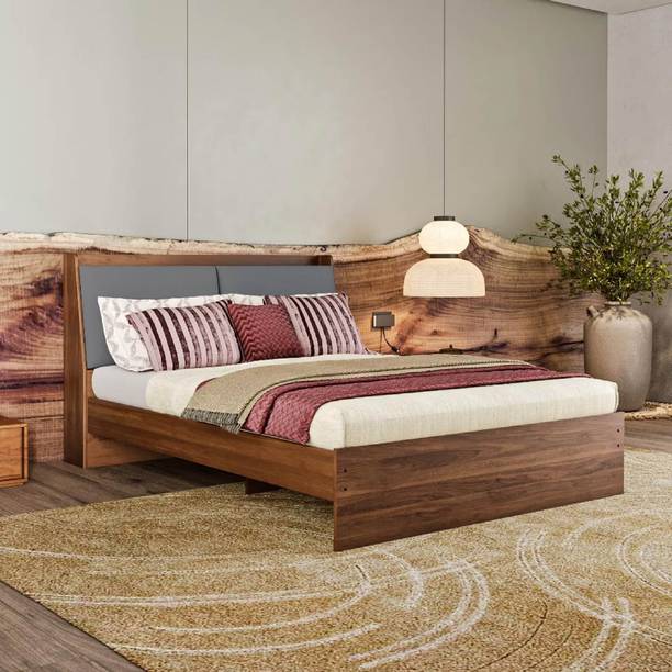 Wakefit Mars Engineered Wood Queen Bed, 220 cm x 160 cm (7.22 ft x 5.25 ft)