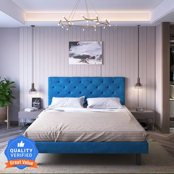 Flipkart Perfect Homes Luxury Prime Engineered Wood Queen Bed