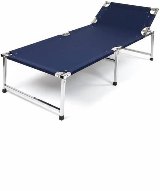 Jay Khodiyar Steel Metal Single Bed, 76 cm x 180 cm (2.49 ft x 5.91 ft)