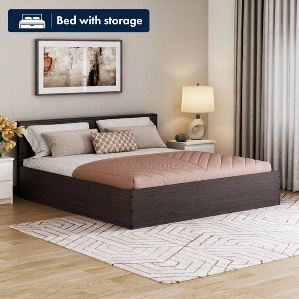 Wakefit Taurus Engineered Wood King Box Bed, 200 cm x 188.9 cm (6.56 ft x 6.2 ft)