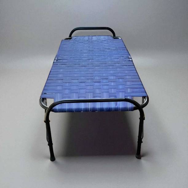 BCF Bamboo Carft Metal Single Bed, 90 cm x 180 cm (2.95 ft x 5.91 ft)