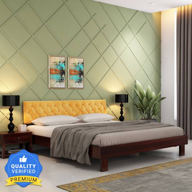 PlusOne Rota Solid Wood King Bed