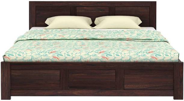 WOODENJOY Sheesham Wood Bed/Cot/Palaung Without Storage For Bedroom/Home Solid Wood King Bed