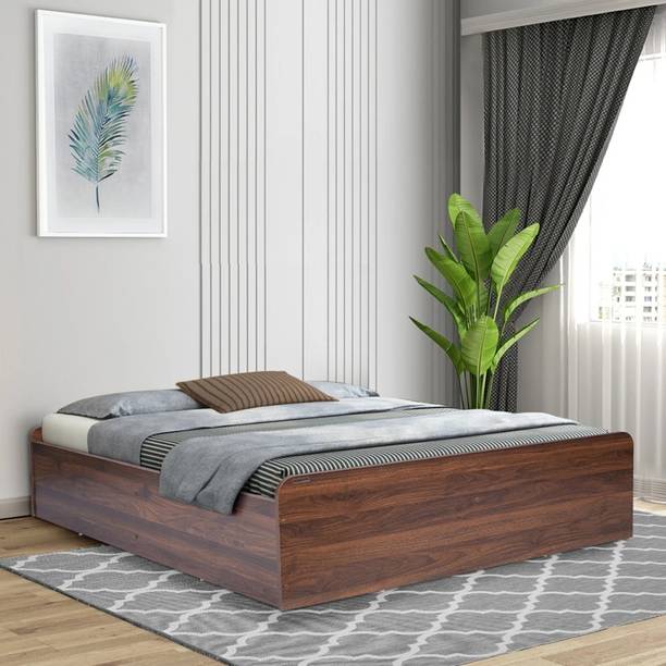 GUDSMITH 4 Years warranty BTC15 Engineered Wood Double Bed
