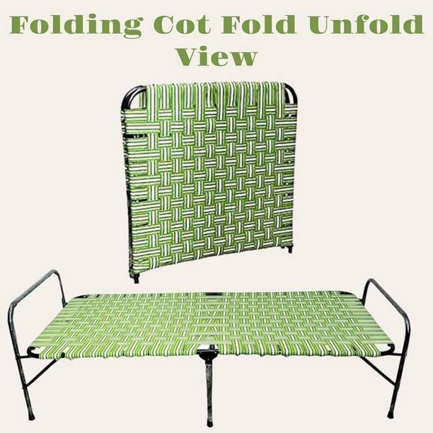 BCF Bamboo Craft BED589 Metal Single Bed, 181.5 cm x 76.5 cm (5.95 ft x 2.51 ft)