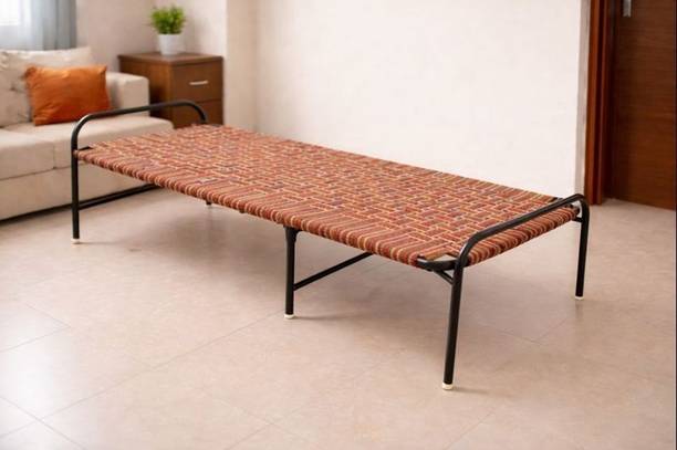 StarCollection Folding Bed Special Size For Premium Metal Single Bed, 75 cm x 75 cm (2.46 ft x 2.46 ft)