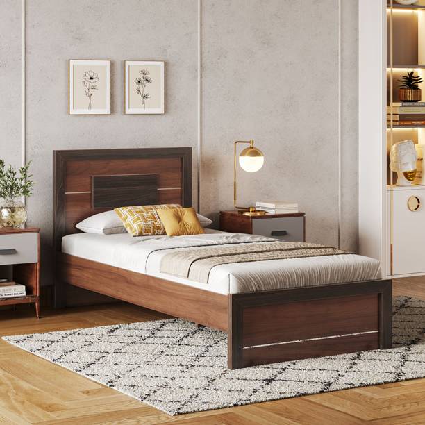 Wakefit Engineered Wood Single Bed, 210 cm x 95.9 cm (6.89 ft x 3.15 ft)