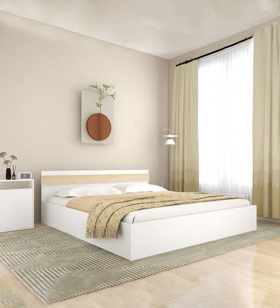 LEF Engineered Wood King Box Bed
