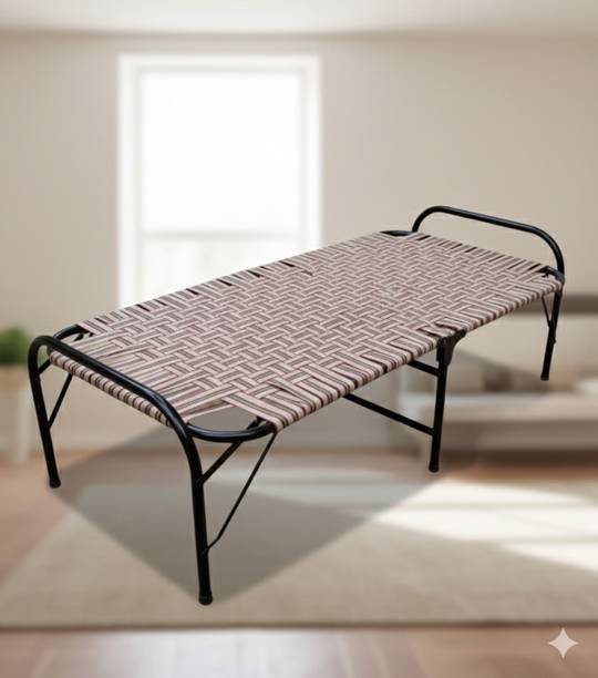 PLYSURE Metal Single Bed, 175 cm x 85 cm (5.74 ft x 2.79 ft)