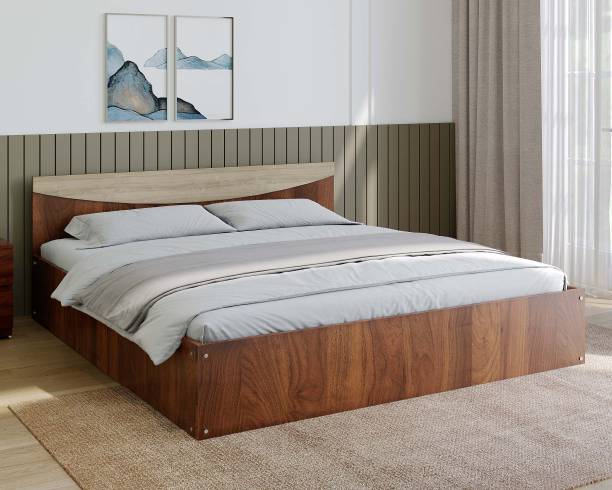 Flipkart Perfect Homes Carol Engineered Wood Queen Bed