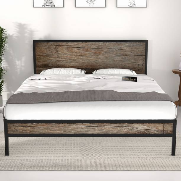 HoneyTouch Metal Queen Bed