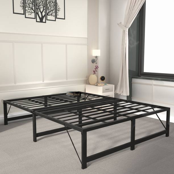 HoneyTouch Metal Queen Bed, 198 cm x 152 cm (6.5 ft x 4.99 ft)
