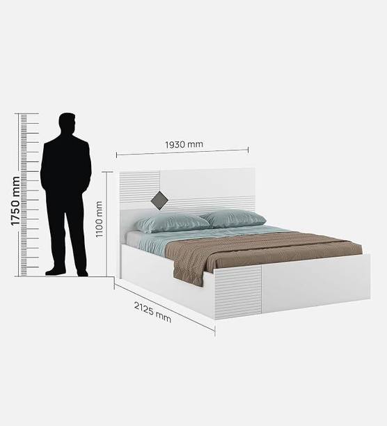 Hometown Gwen Engineered Wood King Hydraulic, Box Bed