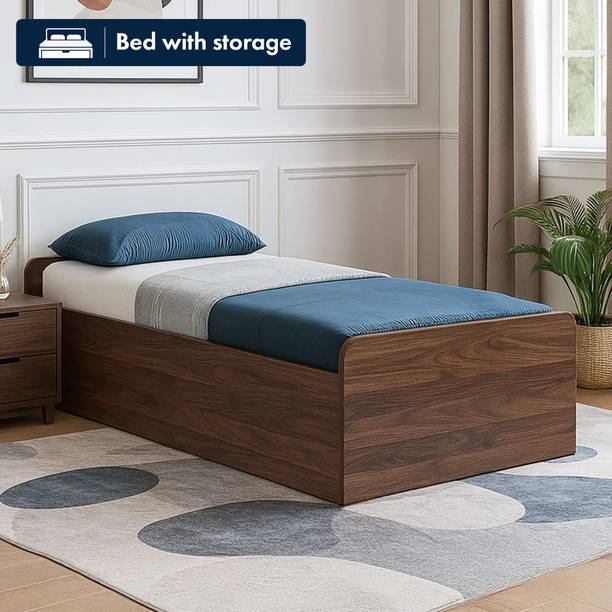 GUDSMITH BSC14P Engineered Wood Single Box Bed, 186.8 cm x 81 cm (6.13 ft x 2.66 ft)