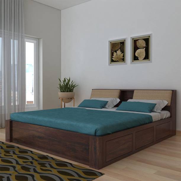 Kendalwood Furniture Modern Home Furniture | Bed for Living Room, Bedroom Furniture Solid Wood King Box Bed