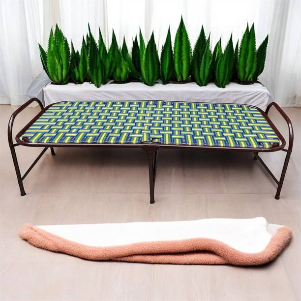 Linna Double Pipe Folding Bed 2.5 & 5 FEET Special Size,khatiya,bed Metal Single Bed