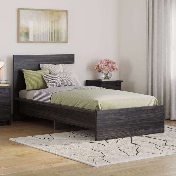 Wakefit Centaur Engineered Wood Single Bed, 213 cm x 103 cm (6.99 ft x 3.38 ft)