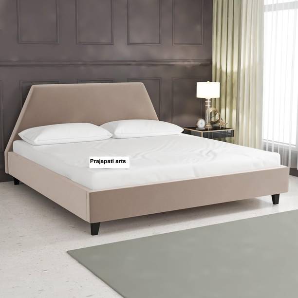 Prajapati arts Modern Home Furniture | Bed for Living Room, Bedroom Furniture Engineered Wood Queen Bed