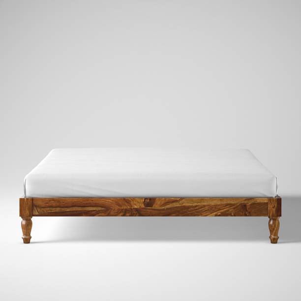 Flipkart Perfect Homes Sheesham Solid Wood Queen Bed