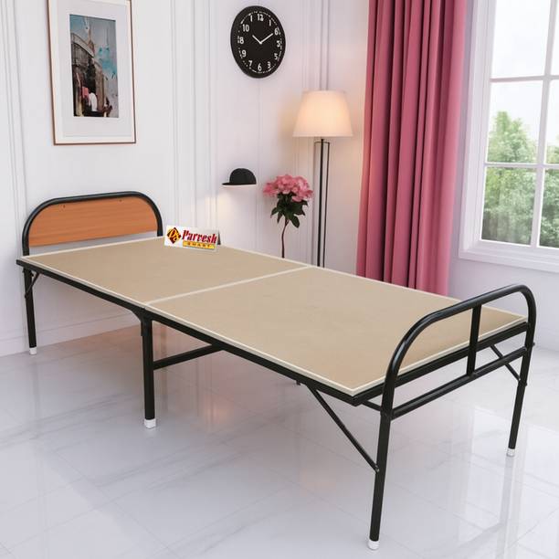 PS PARVESH SMART Mattress bed Metal Single Bed, 191 cm x 75 cm (6.27 ft x 2.46 ft)