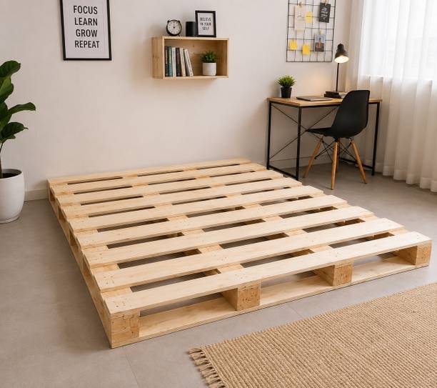 Prime Wooden Packers Bed Frame Engineered Wood Single Bed, 183 cm x 91 cm (6.0 ft x 2.99 ft)