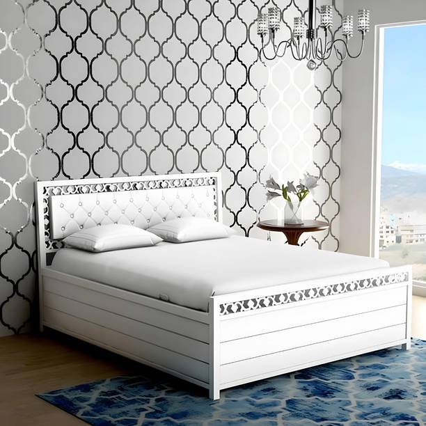 Flipkart Perfect Homes CUBA Metal Single Hydraulic Bed