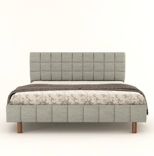 MODESTY WOODS Solid Wood King Bed