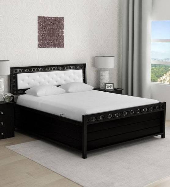 Lakecity group Denzel White (6x5) Metal Queen Hydraulic Bed