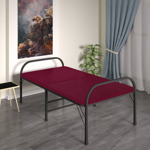 FURNIMAX Metal Single Bed