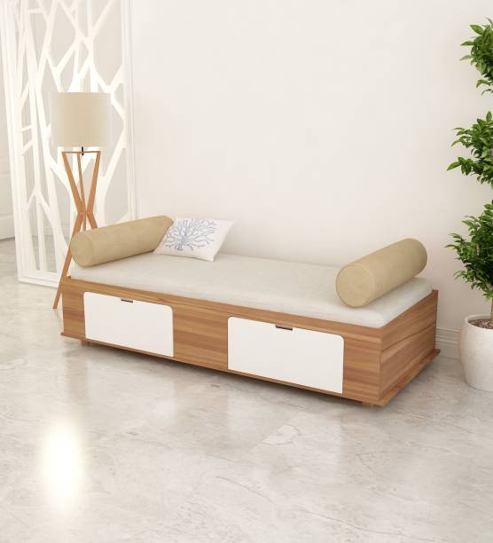 SIVOM Cyprus Multipurpose Diwan/Single Bed with Storage Engineered Wood Single Box Bed