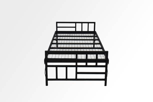 homdec Scorpius Space Saving Folding Metal Single Bed