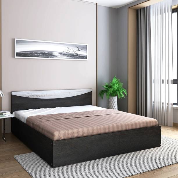 Flipkart Perfect Homes Carol Engineered Wood Queen Bed, 203.5 cm x 159.5 cm (6.68 ft x 5.23 ft)