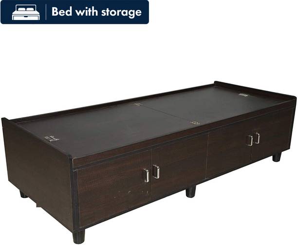 CASPIAN Deewan, Wooden Box Bed || Bed with Box Storage for Home Bedroom Engineered Wood Single Box Bed, 182.88 cm x 91.44 cm (6.0 ft x 3.0 ft)