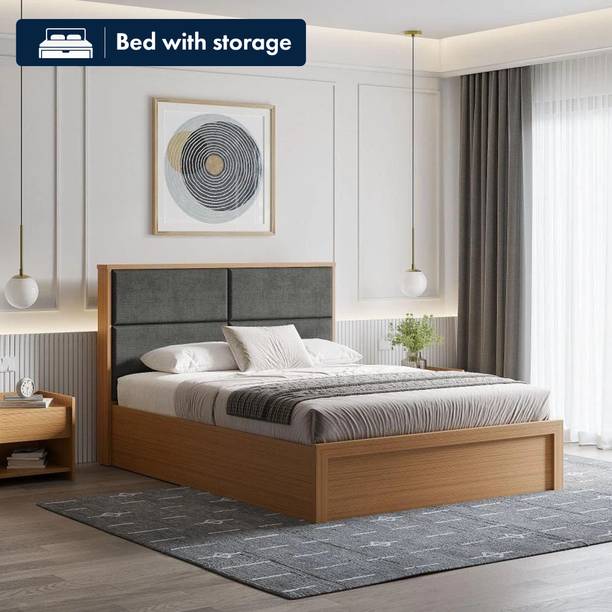 Wakefit Eclipse Engineered Wood Queen Box Bed, 216.3 cm x 161.4 cm (7.1 ft x 5.3 ft)