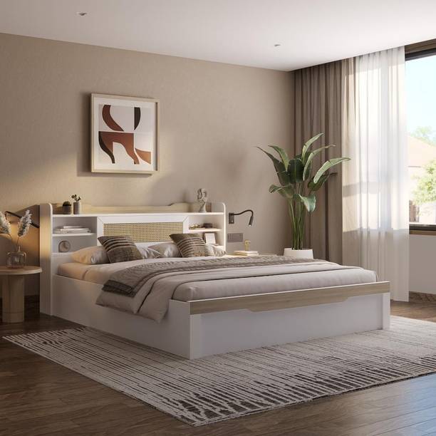 Wakefit Engineered Wood King Box Bed