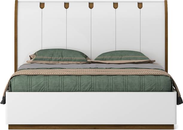 SPACEWOOD Jupiter King Hydraulic Bed Engineered Wood King Hydraulic Bed