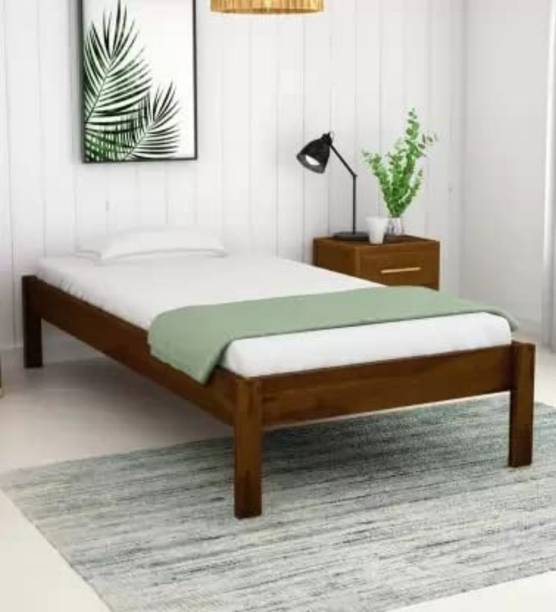 WoodenPoint A beautiful bed For Bed Room /Guest Room /Hotel Solid Wood Solid Wood Single Bed