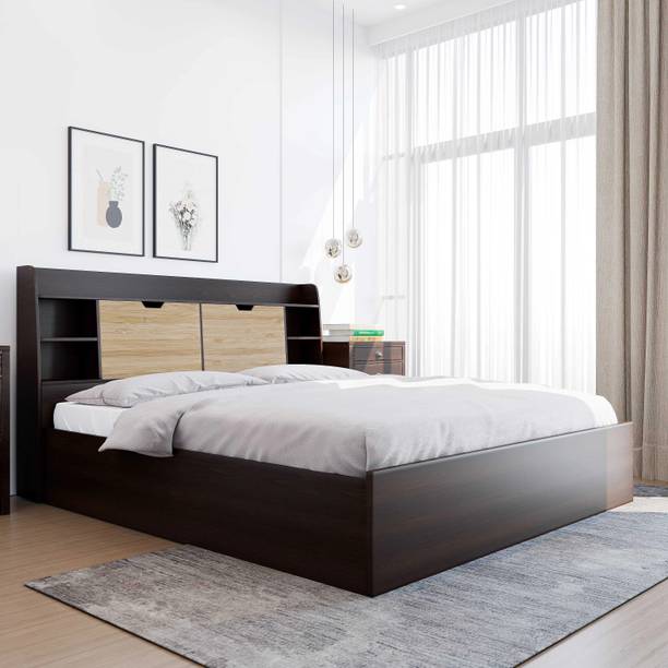 Nilkamal Riva Engineered Wood King Box Bed