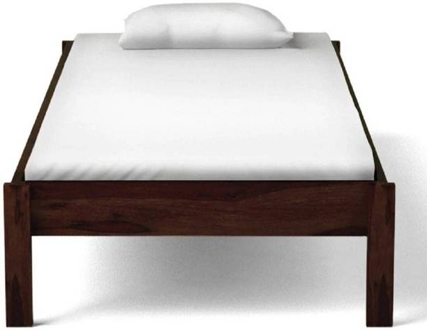 RONAK Wooden Single Bed Solid Wood Single Bed