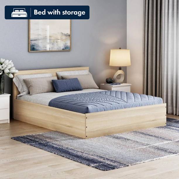 Wakefit Taurus Engineered Wood Queen Box Bed, 217 cm x 158.4 cm (7.12 ft x 5.2 ft)